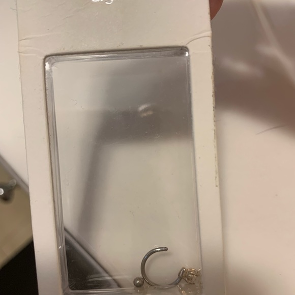 Both together bundle . An earring sterling silver/ sparkly ring - Picture 7 of 8